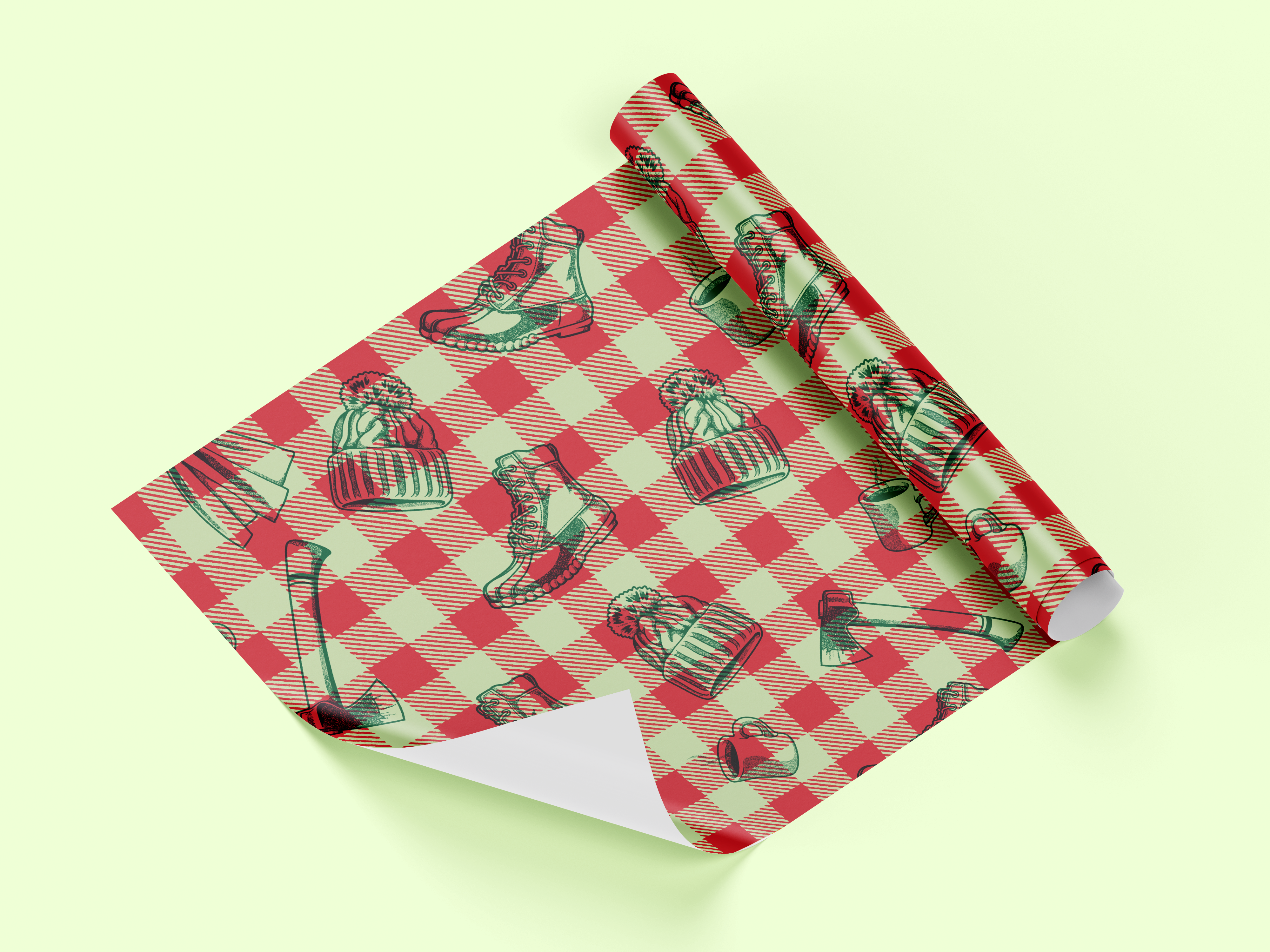 Xmas_Wrapping_Paper_Mockup